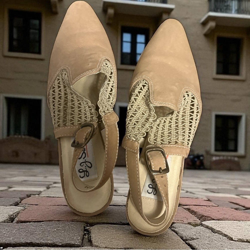 LJ Simone Tan Women's Shoes Size 5 1/2 M - Picture 2 of 6